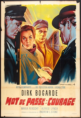 دانلود دوبله فارسی فیلم The Password Is Courage 1962